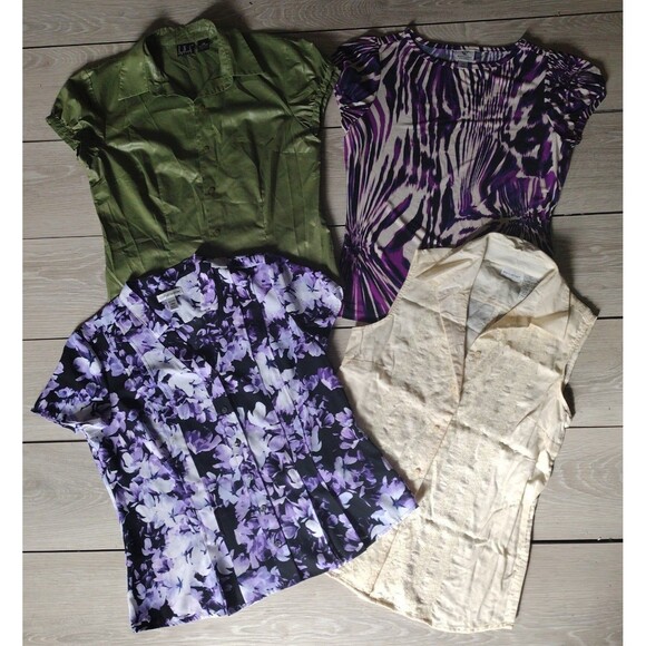 Tops - Petite Blouse Bundle(4)